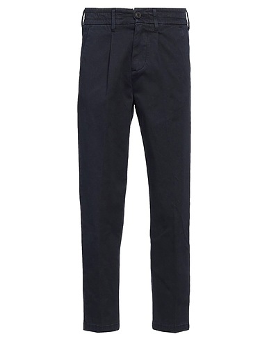 GUESS Casual pants Midnight blue 97% Cotton, 3% Elastane