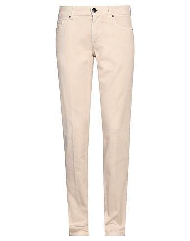 TRUSSARDI Casual trouser Beige 100% Cotton