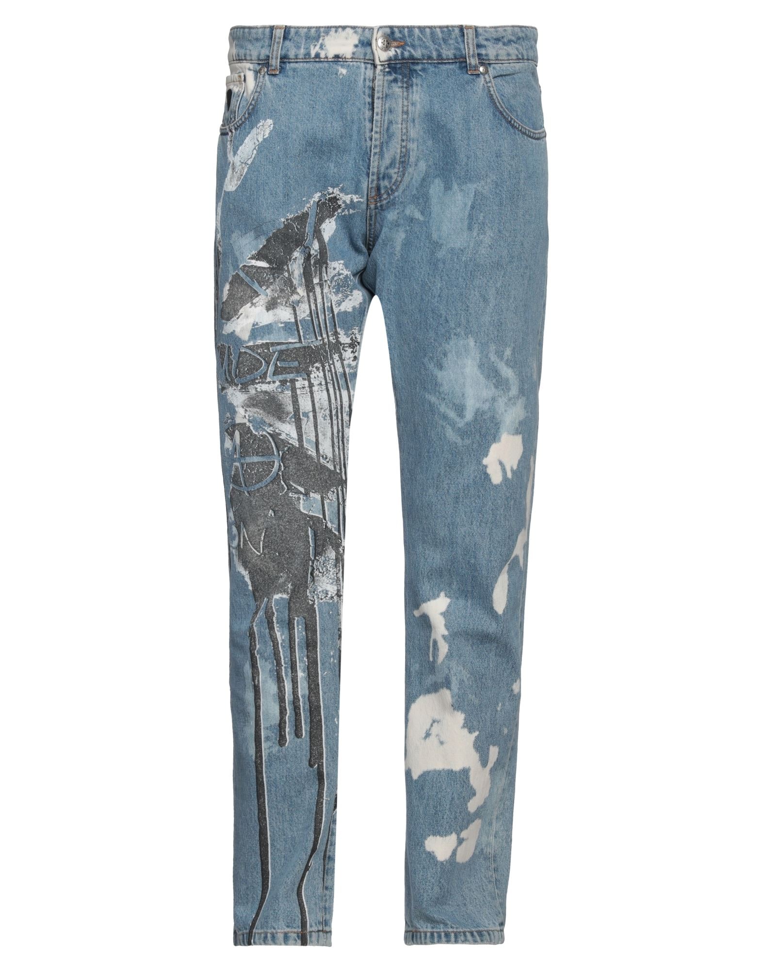 JOHN RICHMOND | Blue Men's Denim Pants | YOOX JOHN RICHMOND | Blue Men's Denim Pants | YOOX