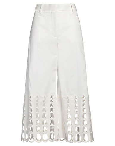 STELLA McCARTNEY Casual trouser White 100% Cotton