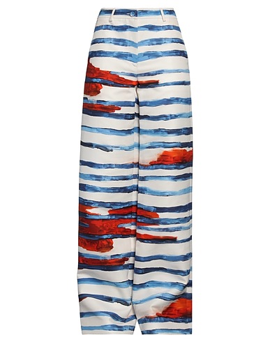 MOSCHINO Casual pants White 100% Cotton