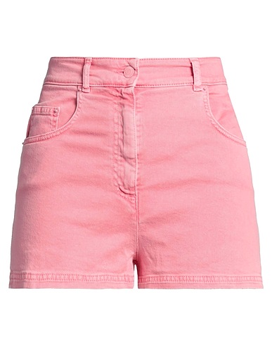 MOSCHINO Shorts & Bermuda COUTURE Pink 99% Cotton, 1% Elastane