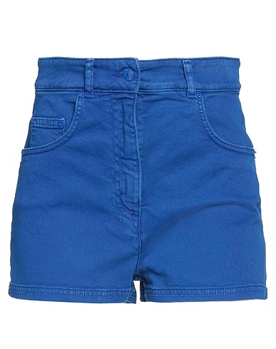 MOSCHINO Shorts & Bermuda COUTURE Blue 99% Cotton, 1% Elastane
