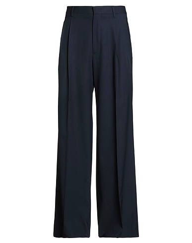 ETRO Casual trouser Midnight blue 95% Wool, 5% Elastane