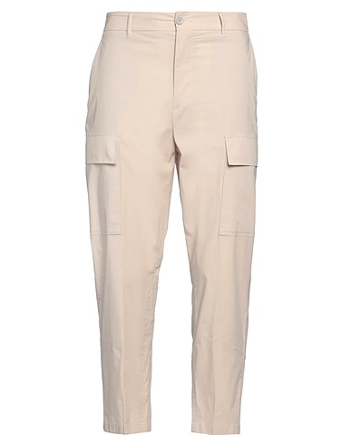 ETRO Casual trouser Beige 96% Cotton, 4% Elastane