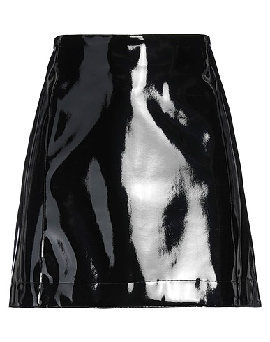 EMPORIO ARMANI Mini skirt Black 88% Polyester, 12% Lyocell