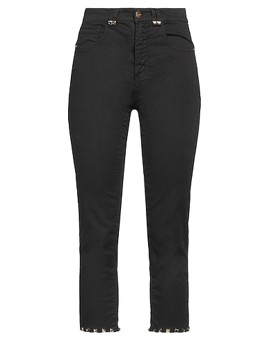 ANGELO MARANI Denim trousers 97% Cotton, 3% Elastane