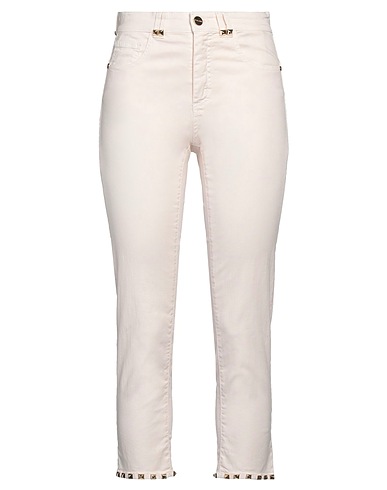 ANGELO MARANI Denim trousers 97% Cotton, 3% Elastane