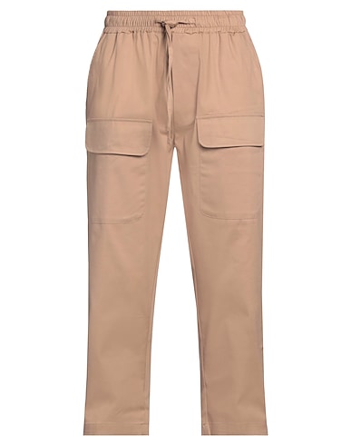 WHY NOT BRAND Casual trouser Light brown 97% Cotton, 3% Lycra®