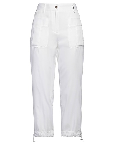 TONET Casual pants White 58% Cotton, 42% Viscose