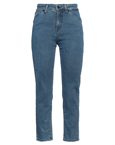 ANGELO MARANI Denim trousers Blue 79% Cotton, 11% Lyocell, 8% Other Fibres, 2% Elastane
