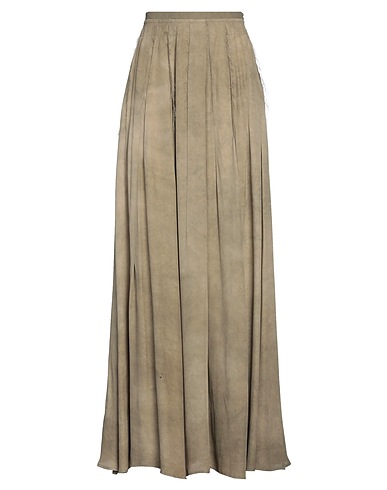 ZIGGY CHEN Maxi Skirts Sage green 100% Viloft®