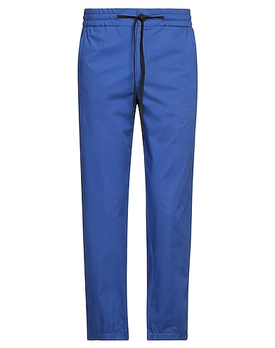 VERSACE JEANS COUTURE Casual trouser Bright blue 100% Cotton