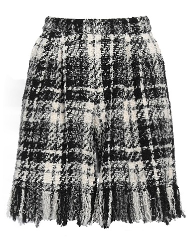 CHARLOTT Shorts & Bermudas Schwarz 52% Acryl, 22% Polyester, 17% Schurwolle, 7% Wolle, 2% Andere Fasern