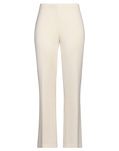 LA FILERIA Pantalone Panna 100% Lana Vergine