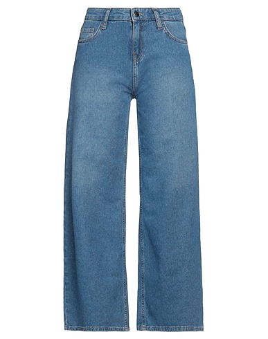 ALESSIA SANTI Denim pants Blue 100% Cotton