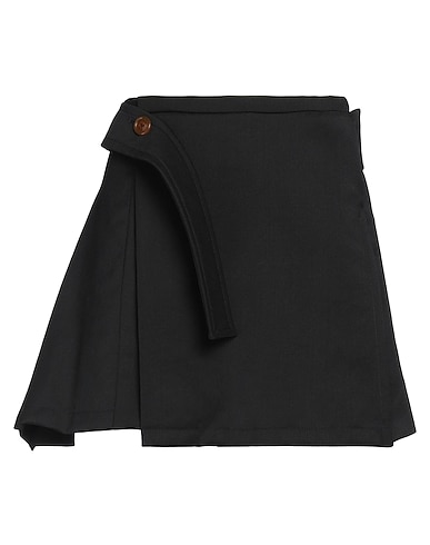 VIVIENNE WESTWOOD Mini skirt Black 100% Virgin Wool