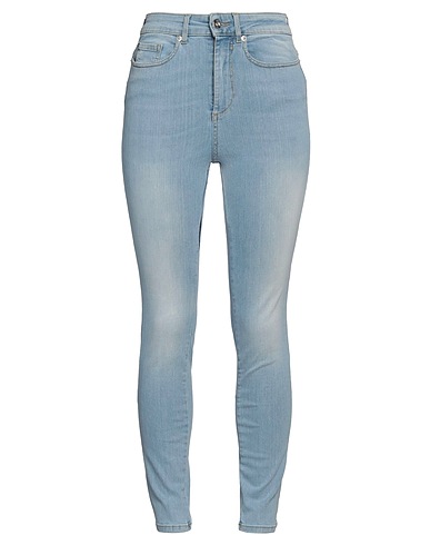 ACTITUDE by TWINSET Denim trousers Blue 90% Cotton, 8% Elastomultiester, 2% Elastane