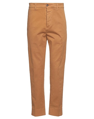 HAIKURE Pantalone Cammello 98% Cotone, 2% Elastan