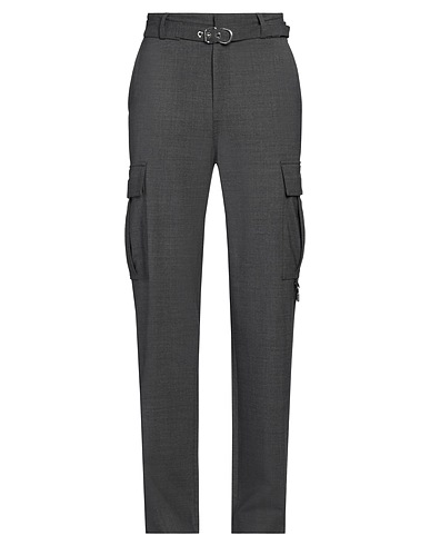 JW ANDERSON Casual trouser Lead 97% Virgin Wool, 3% Elastane