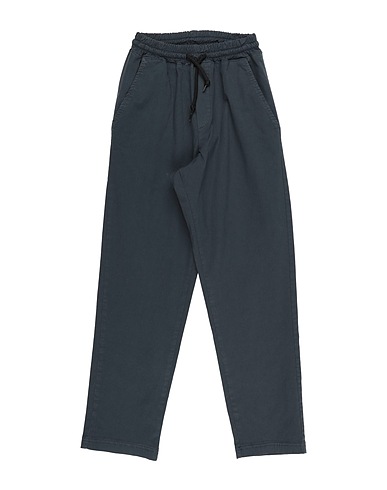 SHOE Casual trouser Navy blue 97% Cotton, 3% Elastane