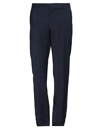 TIGER OF SWEDEN Casual trouser Navy blue 54% Recycled polyester, 44% Wool, 2% Elastane
