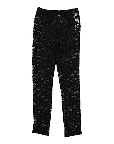 TWINSET Leggings Black 60% Cotton, 35% Polyamide, 5% Elastane