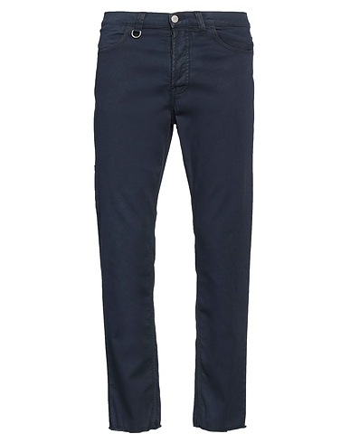 PAOLO PECORA Pantalone Blu notte 98% Cotone, 2% Elastan