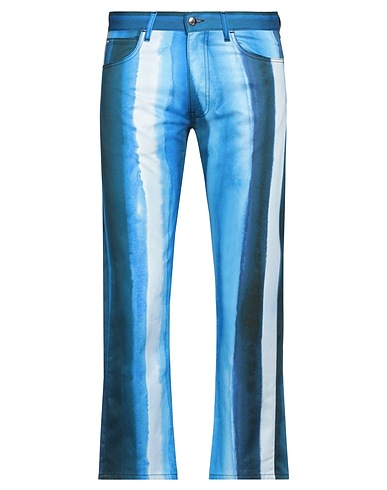 MARNI Denim trousers Azure 100% Cotton