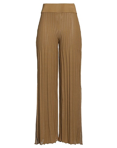 ERIKA CAVALLINI Casual pants Sage green 100% Viscose