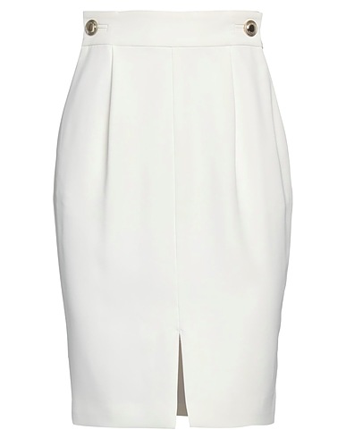 MARCIANO by GUESS Mini skirt White 91% Polyester, 9% Elastane