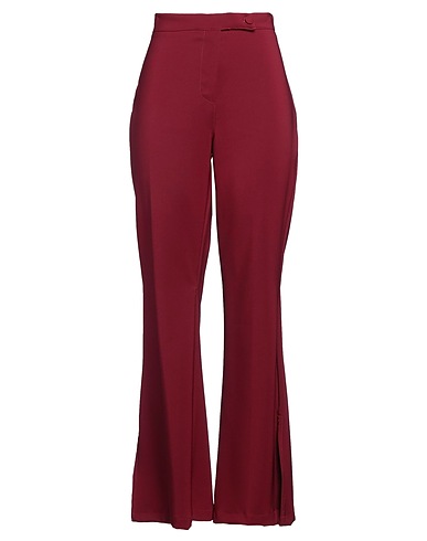 CROCHÈ Pantalon Bordeaux 90% Polyester, 10% Élasthanne