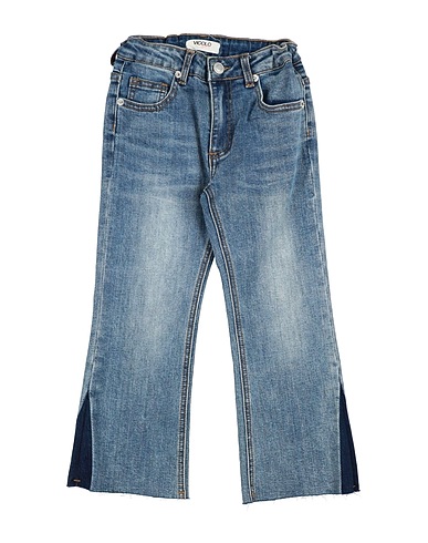 VICOLO Denim trousers Blue 98% Cotton, 2% Elastane