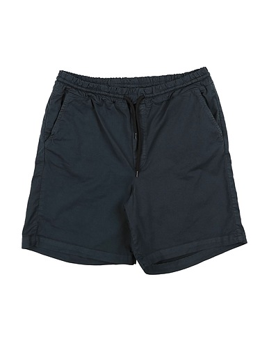 SHOE Shorts & Bermuda Navy blue 97% Cotton, 3% Elastane