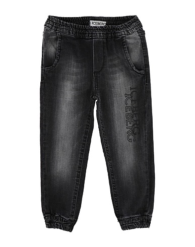 ICEBERG Τζιν Μαύρο 98% Βαμβάκι, 2% Ελαστάνη