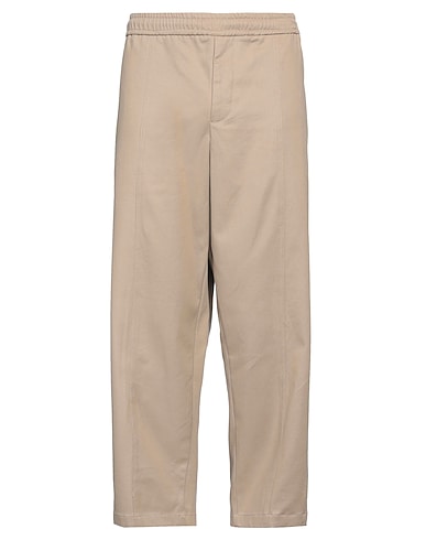 SALVATORE SANTORO Casual trouser Khaki 100% Cotton