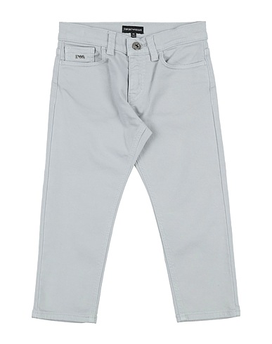 EMPORIO ARMANI Denim pants Light grey 98% Cotton, 2% Elastane