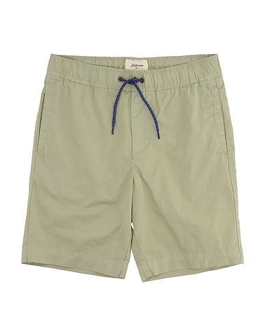 BELLEROSE Shorts & Bermuda Sage green 97% Cotton, 3% Elastane
