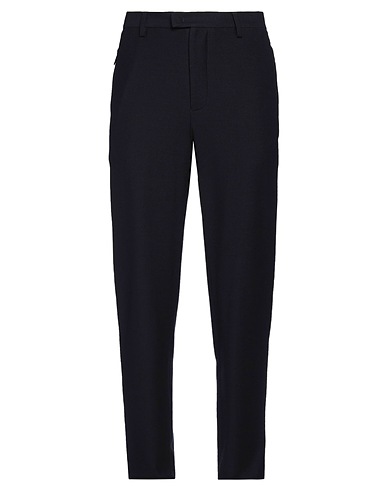 EMPORIO ARMANI Casual trouser Midnight blue 66% Lyocell, 34% Virgin Wool