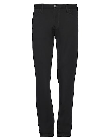 EMPORIO ARMANI Casual pants Black 69% Viscose, 25% Polyamide, 6% Elastane