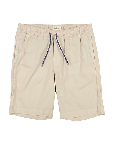 BELLEROSE Shorts & Bermuda Light grey 97% Cotton, 3% Elastane