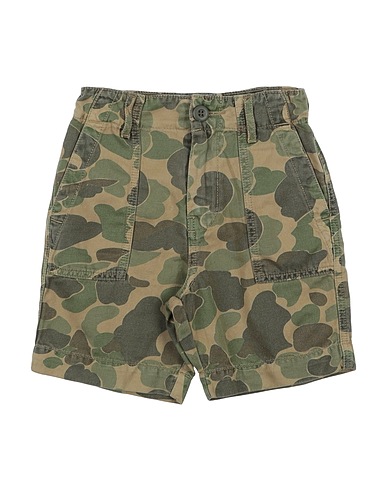 BELLEROSE Shorts & Bermuda Military green 75% Cotton, 25% Linen