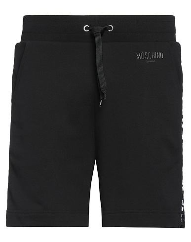 MOSCHINO Shorts & Bermuda SWIM Black 100% Cotton, Elastane