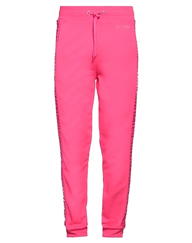 MOSCHINO Casual trouser Fuchsia 100% Cotton, Elastane