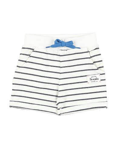NAME IT® Shorts & Bermuda Off white 95% Organic cotton, 5% Elastane