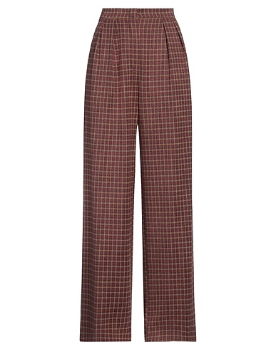 HARRIS WHARF LONDON Casual pants Rust 48% Viscose, 27% Polyester, 23% Cotton, 2% Elastane