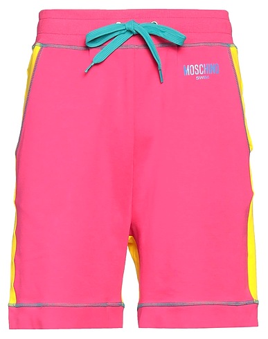 MOSCHINO Shorts & Bermuda Fuchsia 95% Cotton, 5% Elastane