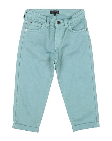 EMPORIO ARMANI Pantaloni jeans Verde salvia 98% Cotone, 2% Elastan