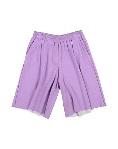 L:Ú L:Ú by MISS GRANT Shorts & Bermuda Lilac 97% Viscose, 3% Elastane