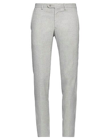 VESTIMENTA Casual trouser Light grey 82% Viscose, 15% Polyamide, 3% Elastane